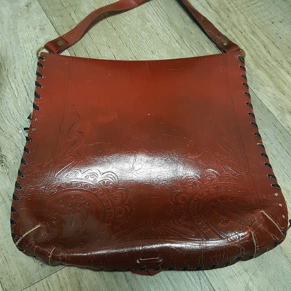 Vintage Tooled Bag - Picture 6 of 6